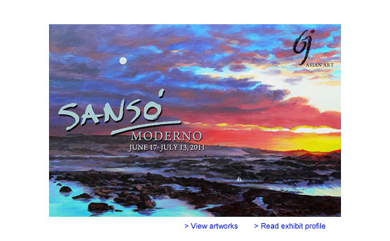 Sanso Moderno @ Galerie Joaquin